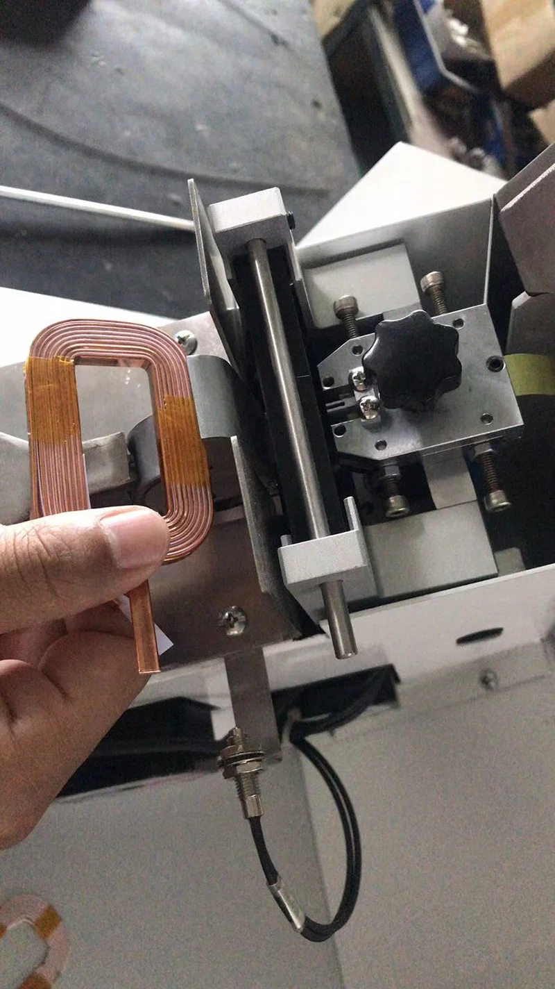 Taping Machine for Wire Coils, Semi-automatic adhesive tape wrapping wire coil machine