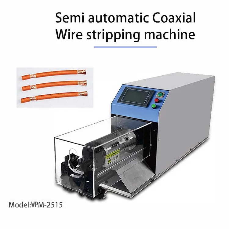 Coaxial cable stripping machine, large square cable pin stripper, Computerized Cutting Stripping Machine, Coax Cable making equipment, wire rotary stripper