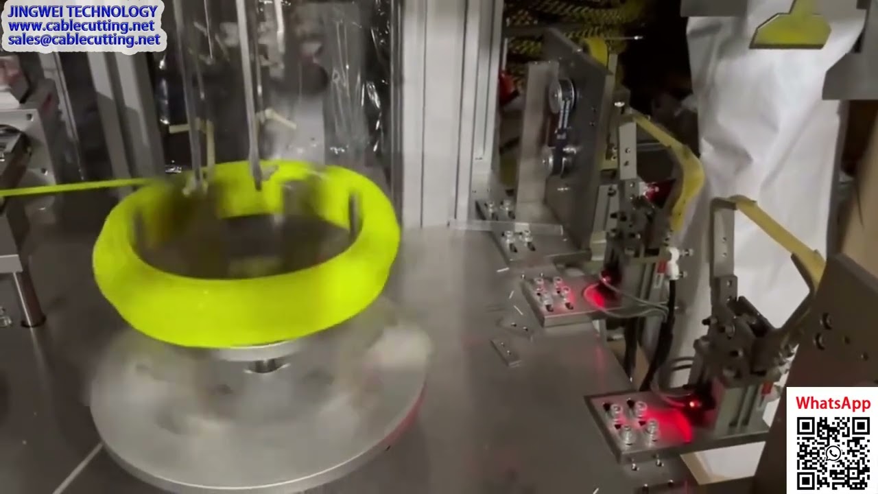 Automatic Fish-Tape & Cable-Puller Bundling Machine