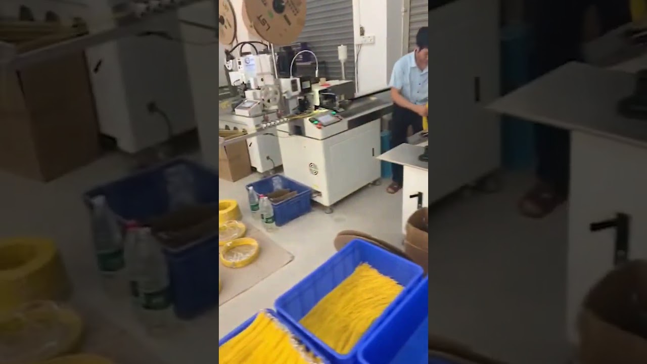 Fully Automatic Cutting, Stripping, and Double-Head Crimping Machine