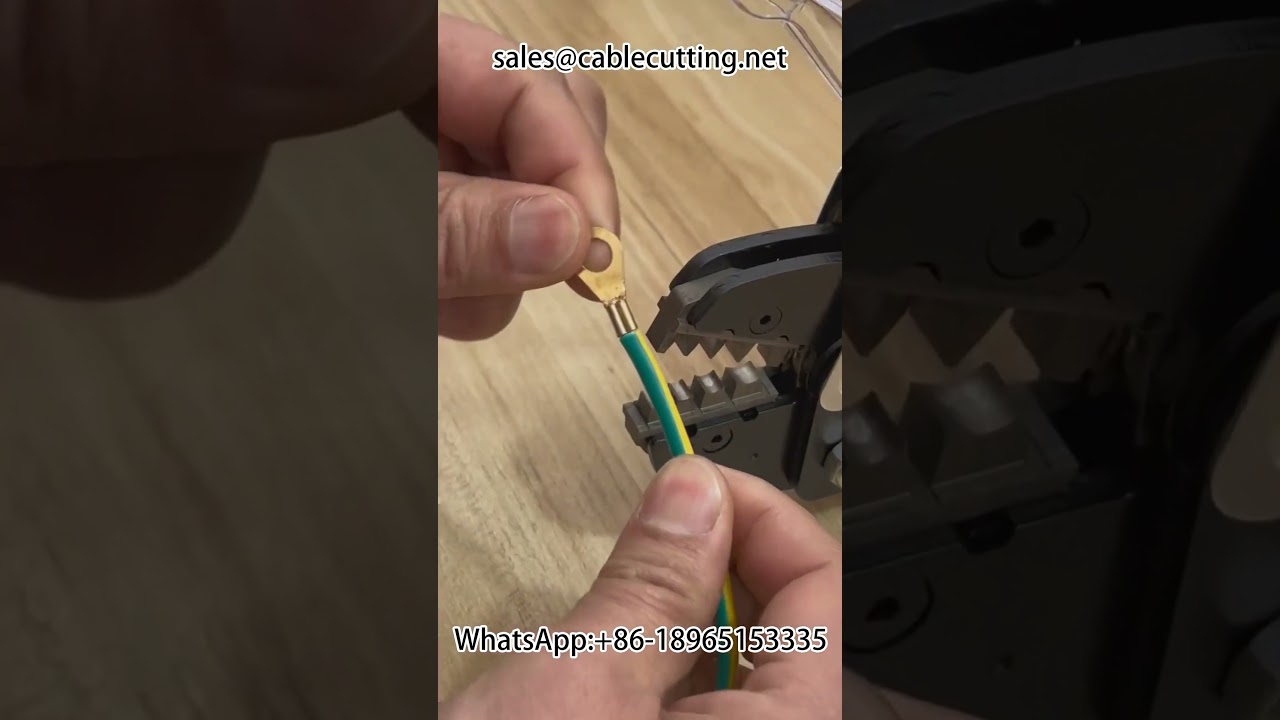 Four Square Terminal Crimping Machine for Industrial Automation