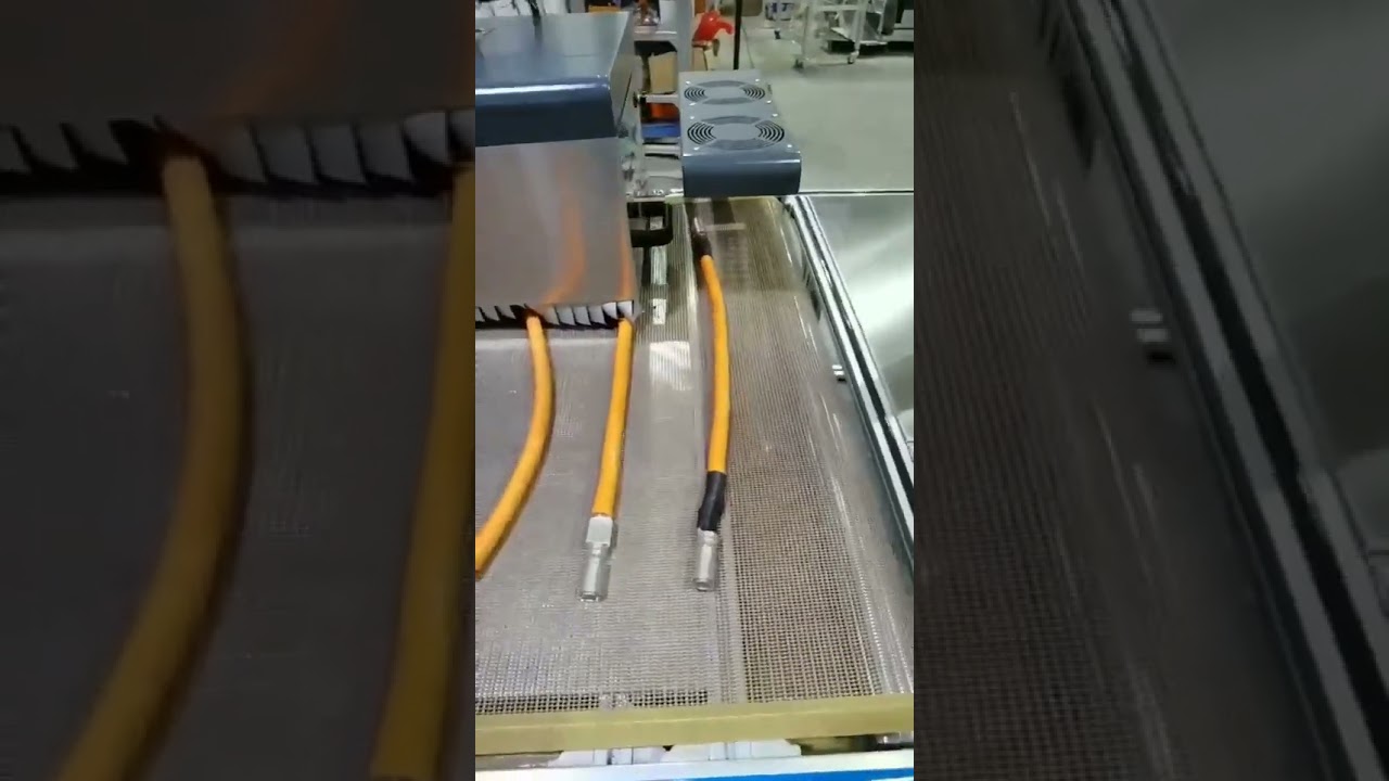 Infrared Heating Wire Harness Heat Shrink Tube Shrinking Machine for Electronic Wire Harness