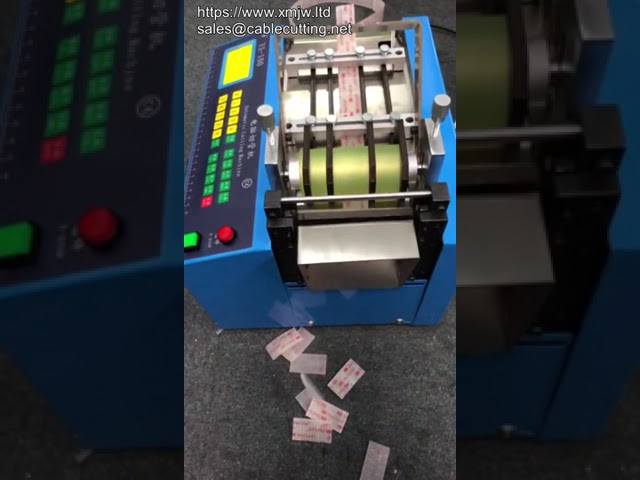 Double-Sided Tape Cutter and Hook & Loop Tape Cutting Machine