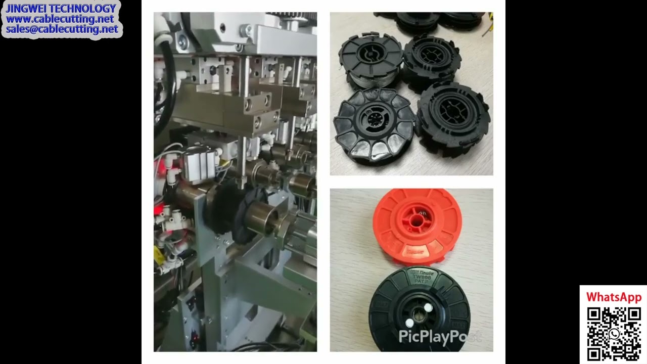 6 Spindle Automatic Winding Machine for Construction Rebar Tie Wire Spools