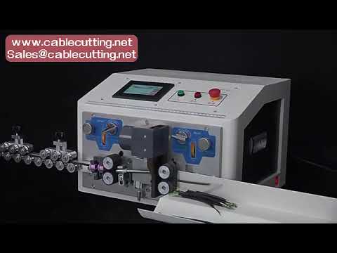 905-906 Full Automatic Sheath Wire Stripping Machine, 4-Wheel & 6-Wheel Cores, Optional Manipula