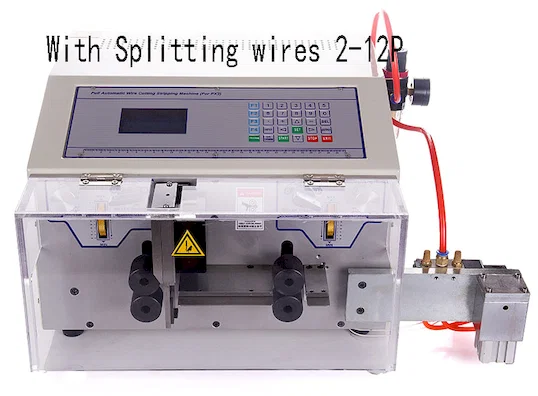 Flat Cable Stripping Splitting Machine WPM-09E+S - Wire Cutting & Stripping