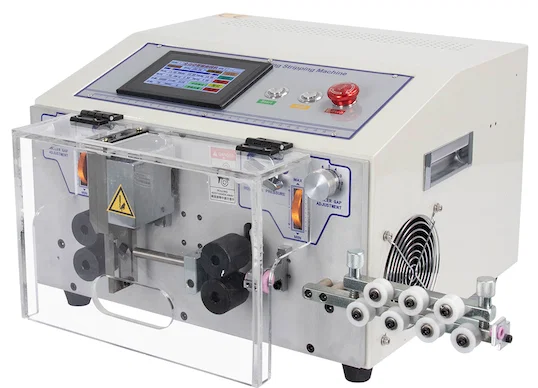 Touch Screen Wire Stripper Cutter (0.1-10mm²) - Automatic Wire Stripping Machine