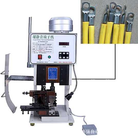 Semi-Auto Mute Terminal Crimping Machine WPM-3000S - Terminal Crimping Machine